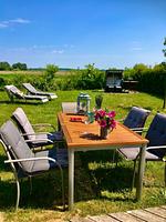 Gartenblick - Haus Meerjungfrau - Top-Hundeurlaub
