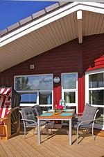Terrasse - Haus Meerjungfrau - Top-Hundeurlaub
