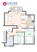 Grundriss - Appartement SPO Beach House No 3 - Top-Hundeurlaub