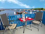 Balkon - Kleine Hafenkoje - Top-Hundeurlaub