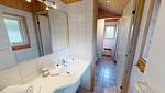 Badezimmer - Küstenhütte - Top-Hundeurlaub