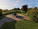 Terrasse mit Rundum-Sonne - Küstenhütte - Top-Hundeurlaub
