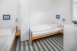 Schlafzimmer - Admiral's Kap Lounge 1 - Top-Hundeurlaub