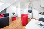 Wohnzimmer - Admiral's Kap Steuerbord - Top-Hundeurlaub