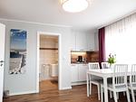 Küche / Küchenzeile - Haus Dietrich Wohnung 2 - Top-Hundeurlaub