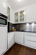 Küche / Küchenzeile - Haus Iderhoff Appartment 30 - Top-Hundeurlaub