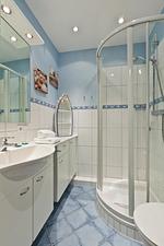 Badezimmer - Haus Iderhoff Appartment 30 - Top-Hundeurlaub