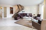 Wohnzimmer - Kapitänshaus Useney - Top-Hundeurlaub