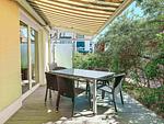 Terrasse - Kapitänshaus Useney - Top-Hundeurlaub