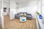 Wohnzimmer - Haus Kluin Wohnung 1 - Top-Hundeurlaub