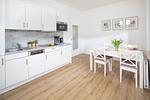 Küche / Küchenzeile - Haus Kluin Wohnung 1 - Top-Hundeurlaub