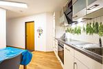 Küche / Küchenzeile - Zwei-Zimmer-Apartment 49/04 - Top-Hundeurlaub