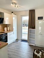 Küche / Küchenzeile - Haus Nr. 17, Ferienhaus Deichgraf - Top-Hundeurlaub