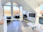 Wohnzimmer - Haus Nr. 22, Ferienhaus Deichgraf - Top-Hundeurlaub