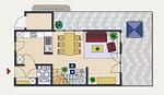 Grundriss - Haus Nr. 22, Ferienhaus Deichgraf - Top-Hundeurlaub