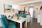 Wohnzimmer - Haus Nr. 19, Ferienhaus Fischerhus - Top-Hundeurlaub
