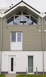 Fassade / Eingang - Haus Nr. 19, Ferienhaus Fischerhus - Top-Hundeurlaub