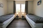 Schlafzimmer - Haus Nr. 19, Ferienhaus Fischerhus - Top-Hundeurlaub