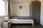 Schlafzimmer - Haus Nr. 19, Ferienhaus Fischerhus - Top-Hundeurlaub