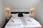 Schlafzimmer - Haus Nr. 24, Ferienhaus Fischerhus - Top-Hundeurlaub