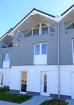 Fassade / Eingang - Haus Nr. 20, Ferienhaus Fischerhus - Top-Hundeurlaub