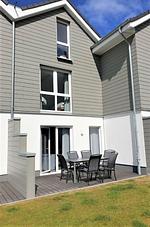 Terrasse - Haus Nr. 20, Ferienhaus Fischerhus - Top-Hundeurlaub