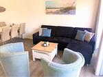 Wohnzimmer - Haus Nr. 20, Ferienhaus Fischerhus - Top-Hundeurlaub