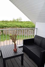 Balkon - Haus Nr. 21, Ferienhaus Fischerhus - Top-Hundeurlaub