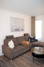 Wohnzimmer - Haus Nr. 26, Ferienhaus Fischerhus - Top-Hundeurlaub