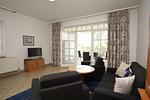 Wohnzimmer - FeWo6: Balkon,Meerblick,Strand - Top-Hundeurlaub