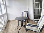 Balkon - FeWo26: Balkon,Meerblick,Strand - Top-Hundeurlaub