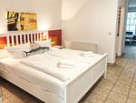 Schlafzimmer - FeWo26: Balkon,Meerblick,Strand - Top-Hundeurlaub