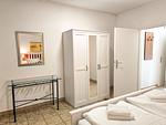 Schlafzimmer - FeWo26: Balkon,Meerblick,Strand - Top-Hundeurlaub