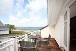 Balkon - FeWo8: strandnah,Meerblick,Balkon - Top-Hundeurlaub
