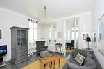 Wohnzimmer - FeWo6: strandnah,Meerblick,Balkon - Top-Hundeurlaub