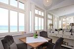 Wohnzimmer - FeWo6: strandnah,Meerblick,Balkon - Top-Hundeurlaub