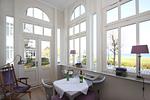 Wohnzimmer - FeWo2: strandnah,Meerblick,Balkon - Top-Hundeurlaub