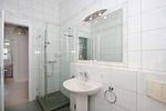 Badezimmer - FeWo2: strandnah,Meerblick,Balkon - Top-Hundeurlaub