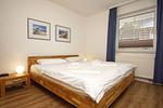 Schlafzimmer - FeWo 01: Terrasse, Garten - Top-Hundeurlaub