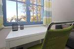 Schlafzimmer - Haus:Terrasse,Garten,Sauna - Top-Hundeurlaub