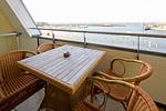 Balkon - FeWo 15: Balkon, Meerblick - Top-Hundeurlaub