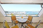 Balkon - FeWo 01: Balkon, Meerblick - Top-Hundeurlaub