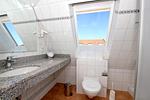 Badezimmer - FeWo 06:  Balkon, Meerblick - Top-Hundeurlaub