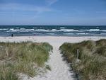 Strand - FeWo 04: Balkon, Meerblick - Top-Hundeurlaub