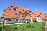 Fassade / Eingang - FeWo 04: Balkon, Meerblick - Top-Hundeurlaub