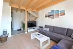 Wohnzimmer - Haus: Meerblick,Sauna,Terrasse - Top-Hundeurlaub