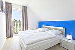 Schlafzimmer - Haus: Meerblick,Sauna,Terrasse - Top-Hundeurlaub