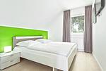 Schlafzimmer - Haus: Meerblick,Sauna,Terrasse - Top-Hundeurlaub