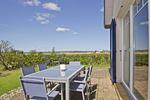 Terrasse - Abendrot: Terrasse,Garten,Meerbl. - Top-Hundeurlaub