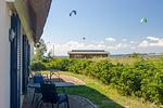 Terrasse - Morgenrot: Terr.,Garten,Meerblick - Top-Hundeurlaub